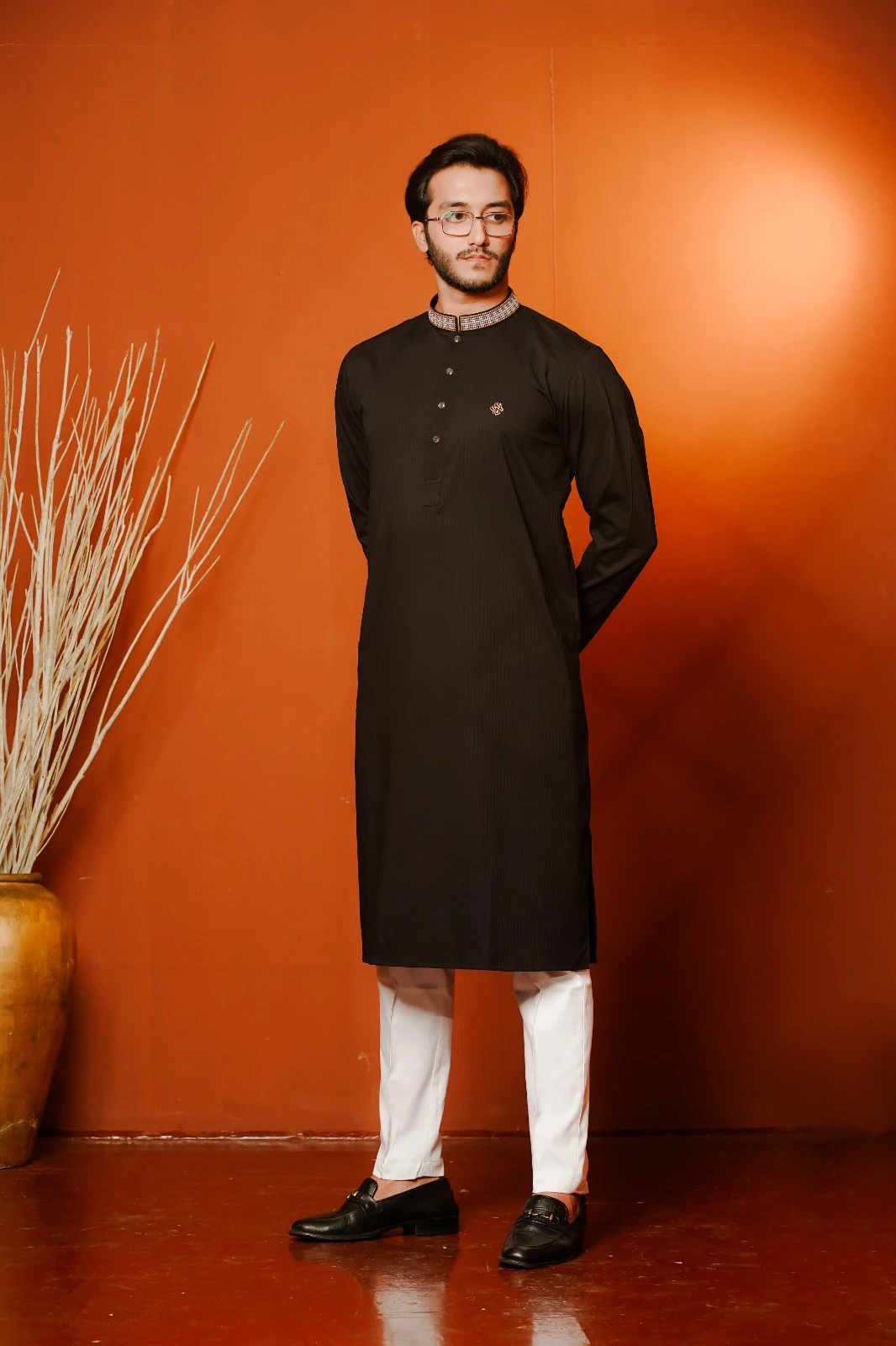 Platinum Panjabi Black