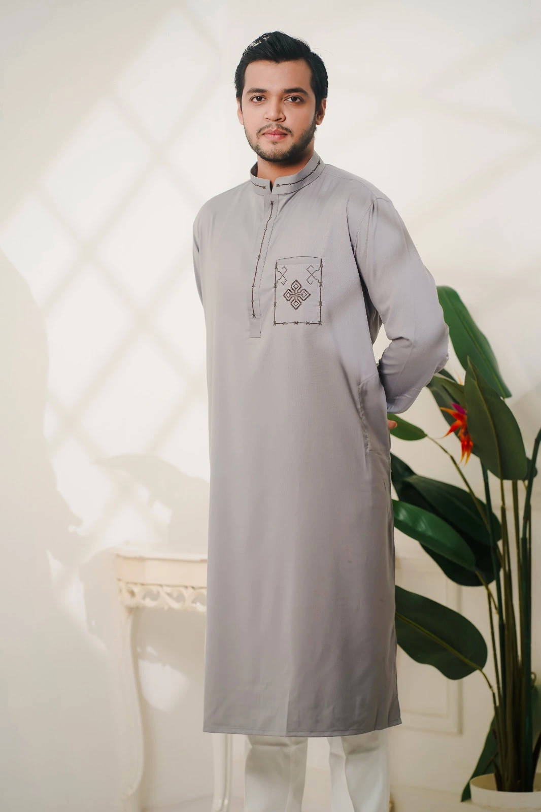 Platinum Panjabi Light Ash